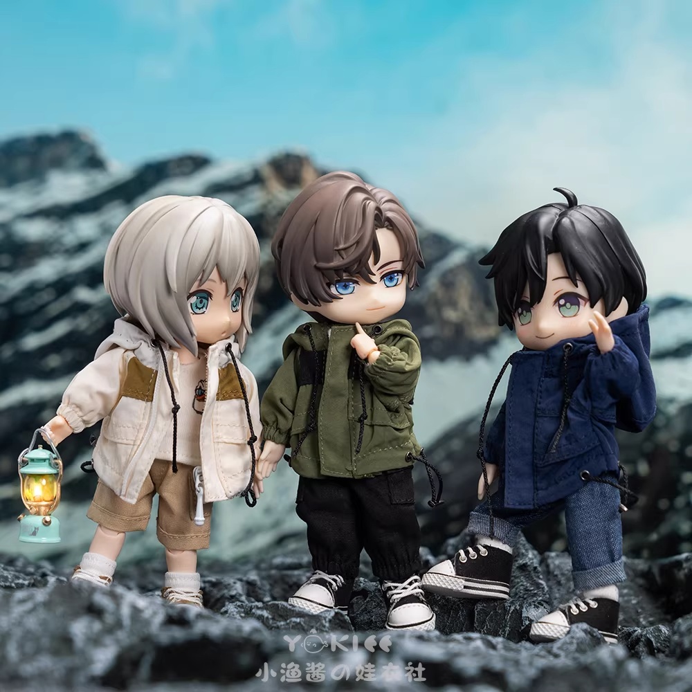 6色 マウンテンパーカー 単品 オビツ11服