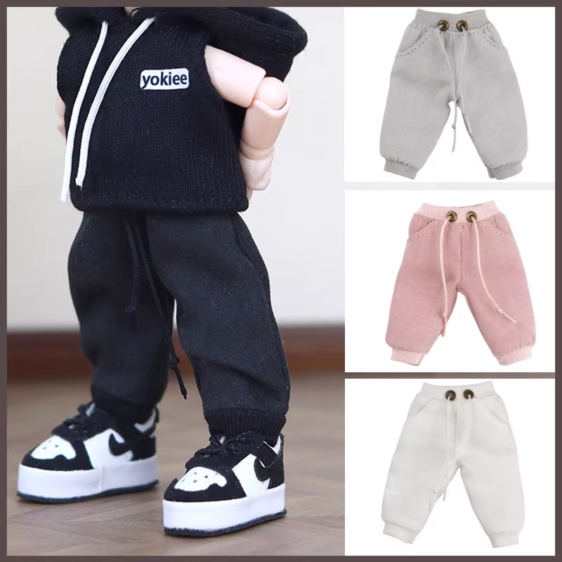 4色 スウェットパンツ 単品 オビツ11服