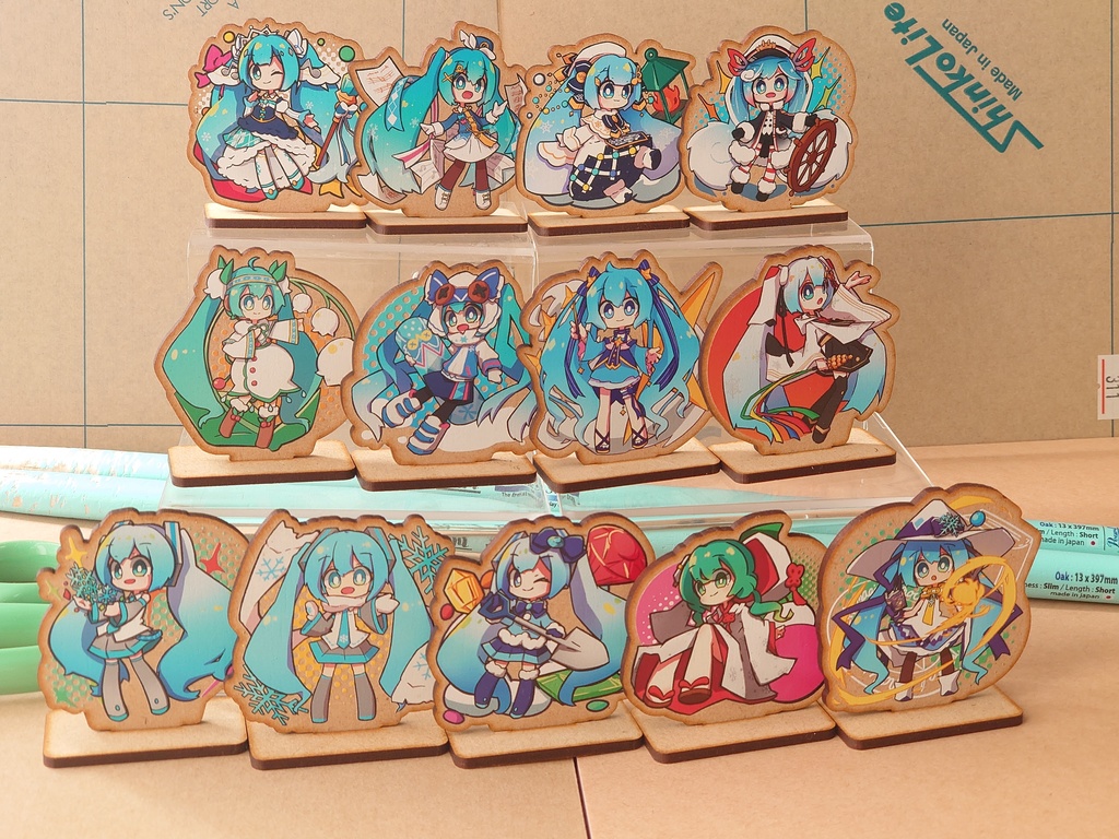 歴代雪ミクウッドスタンド