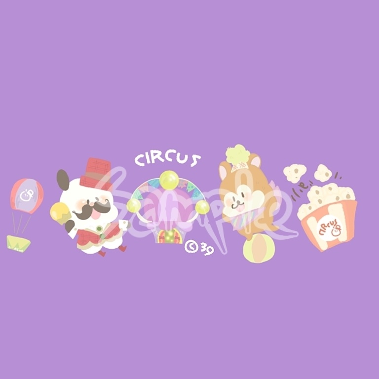 サーカスさんなロンT