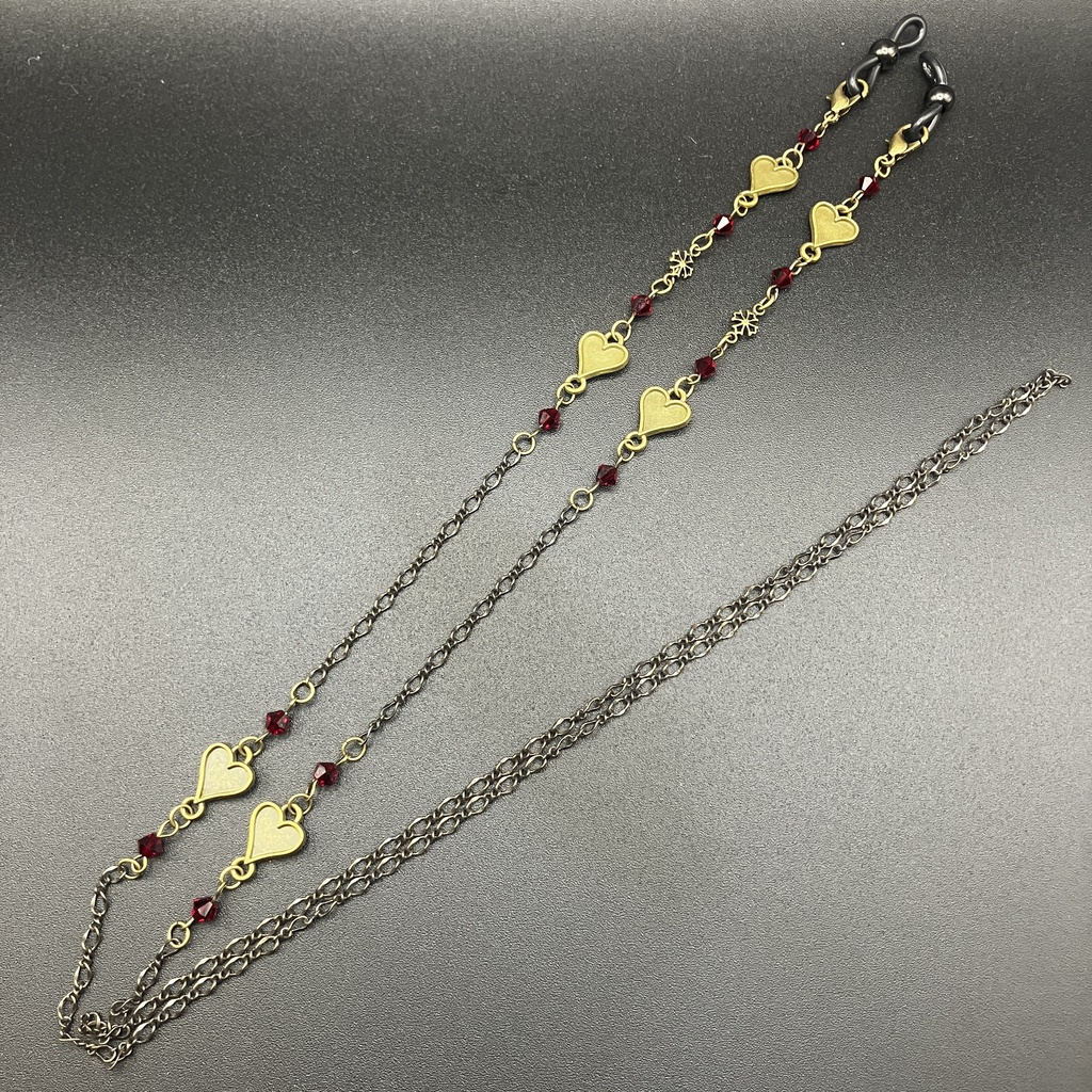 【メガネチェーン】レッド×金古美