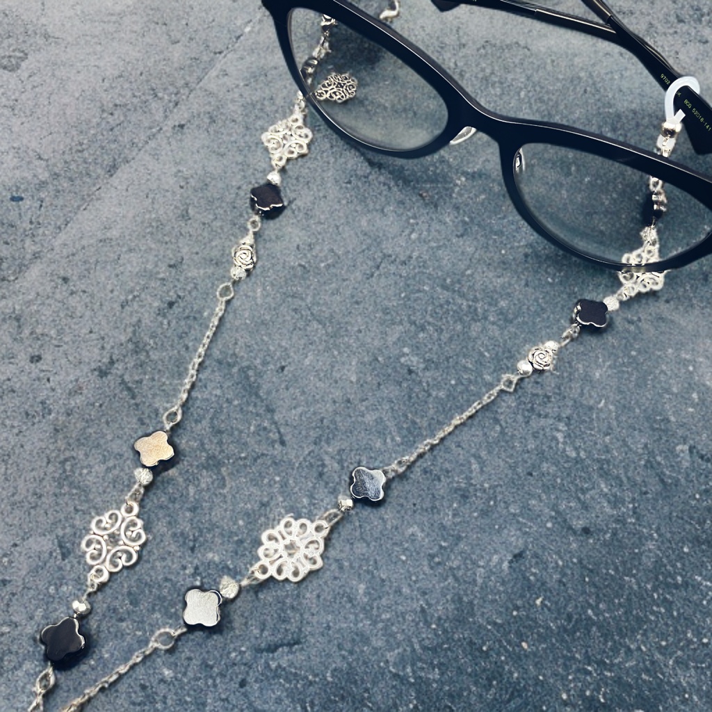 メガネチェーン グラスコード 金属アレルギー対応 サージカルステンレス ニッケルフリー 個性的 かっこいい