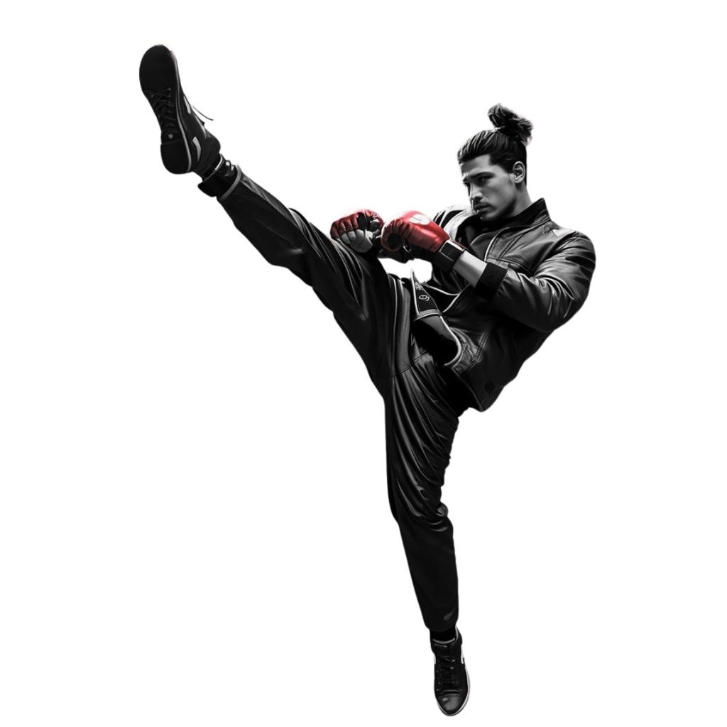 アニメ・水彩画風・グラフィック・etc♡ キックボクシング クリップアートセット(14種類)