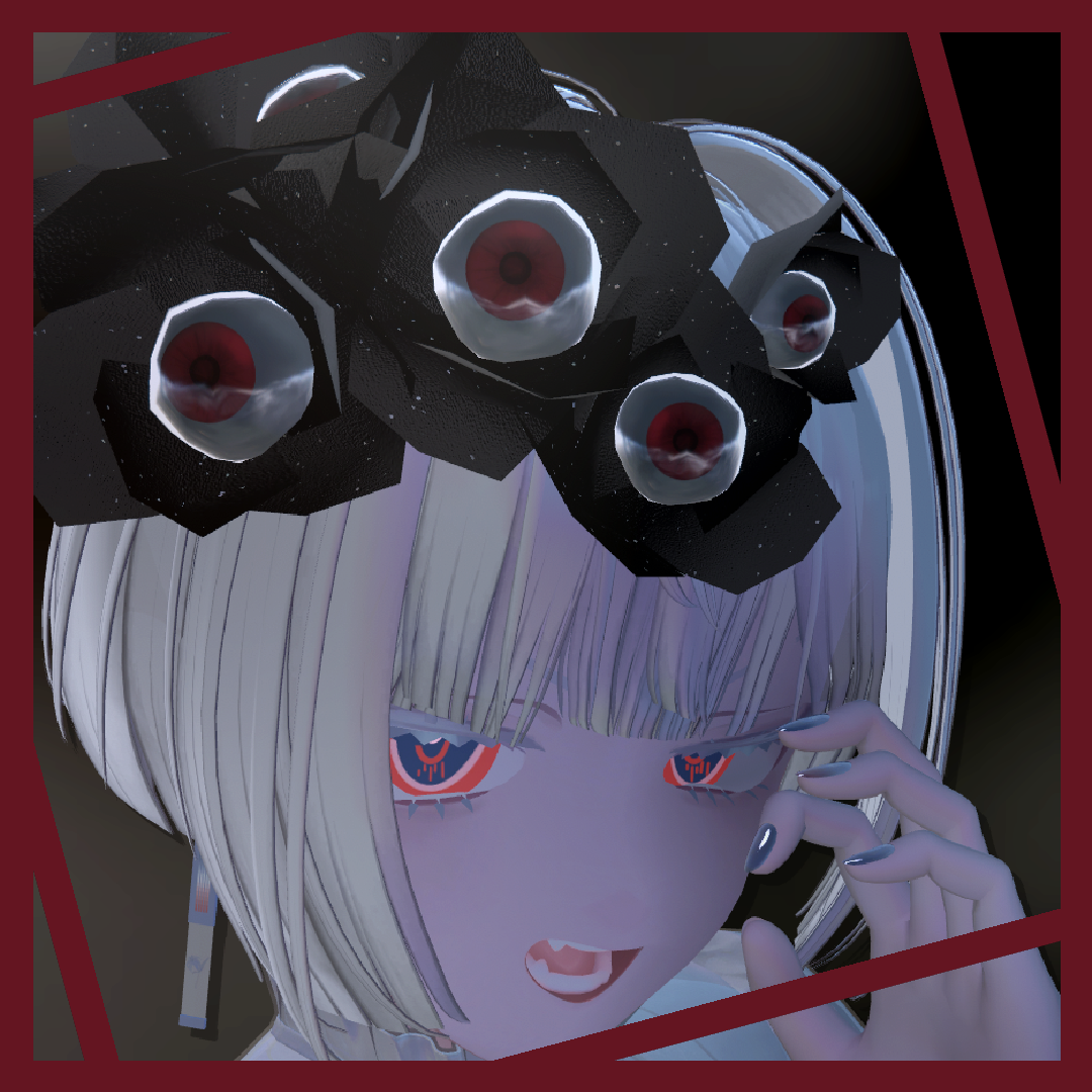 【31日まで無料】寄生する花【VRChat向けアクセサリー】