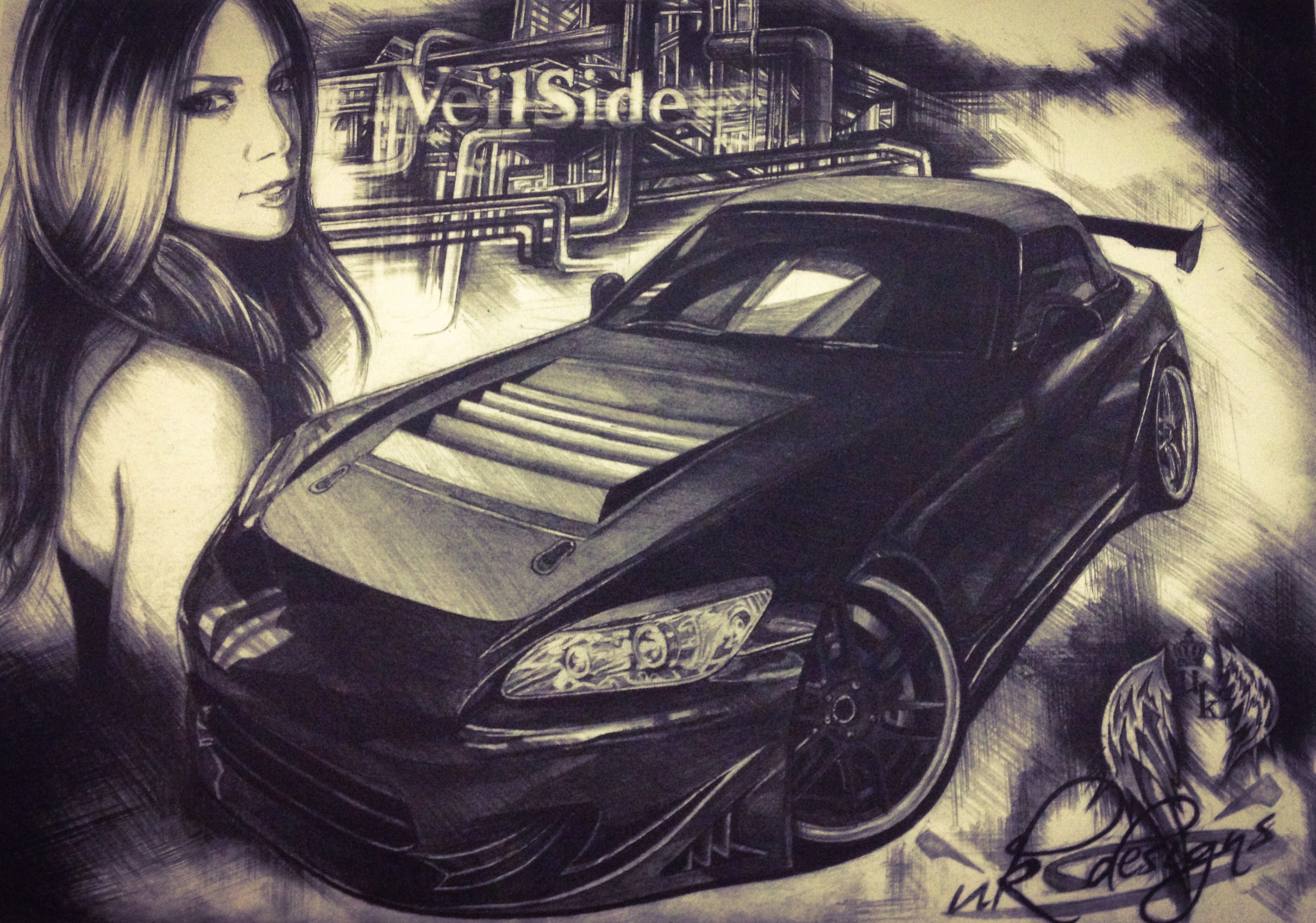 HONDA S2000(S2000イラスト)