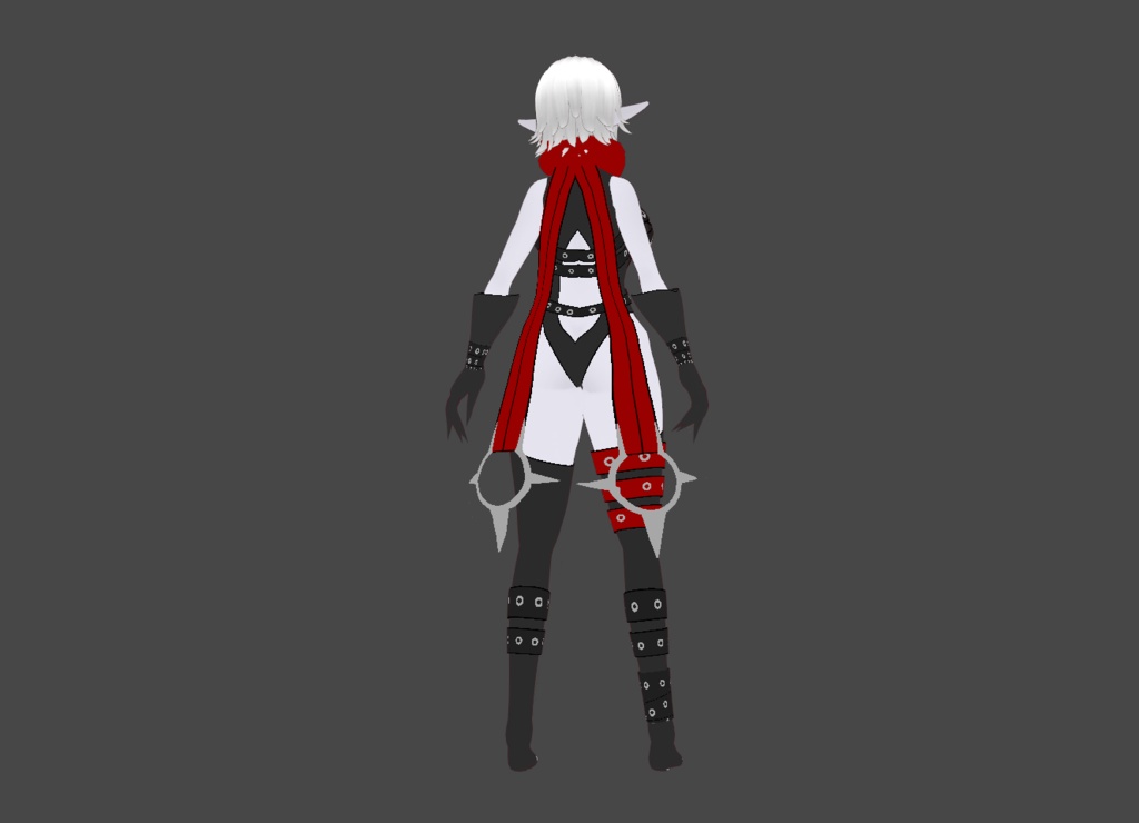 Malice Marvel Rivals Vroid Costume