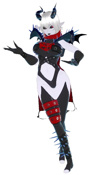 Malice Marvel Rivals Vroid Costume