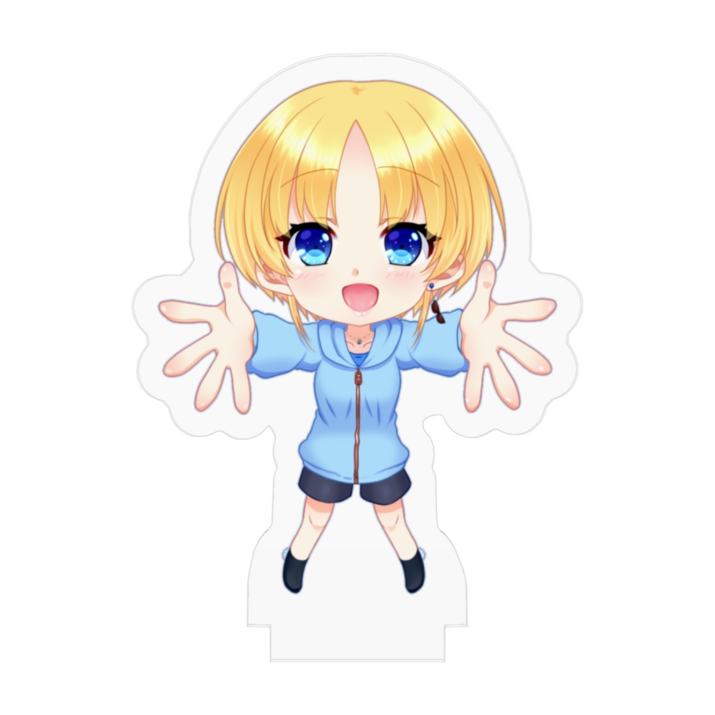 【青汐恩】かわいいデフォルメハルちゃんアクリルフィギュア