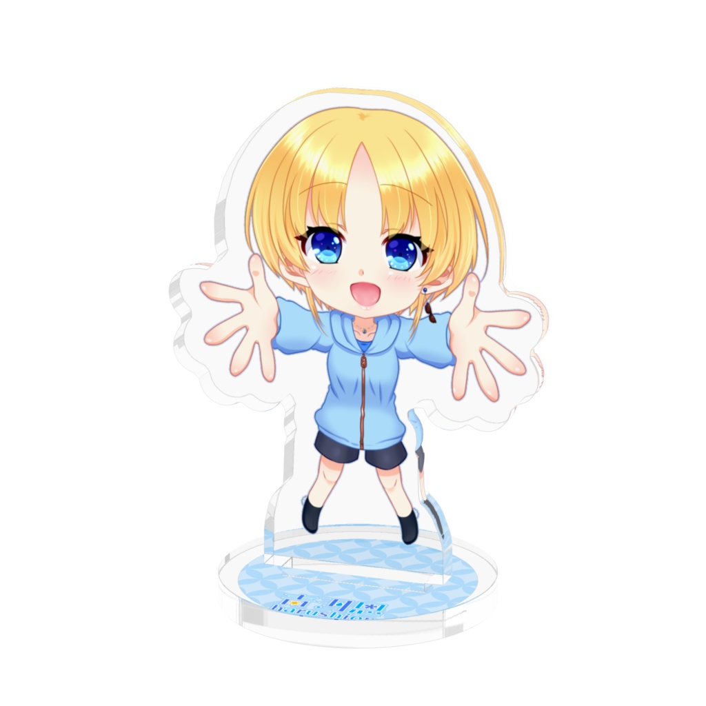 【青汐恩】かわいいデフォルメハルちゃんアクリルフィギュア