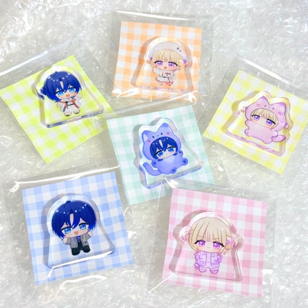 ホロクル9th火威青くん、轟はじめちゃん自立ミニアクスタ【非公式】