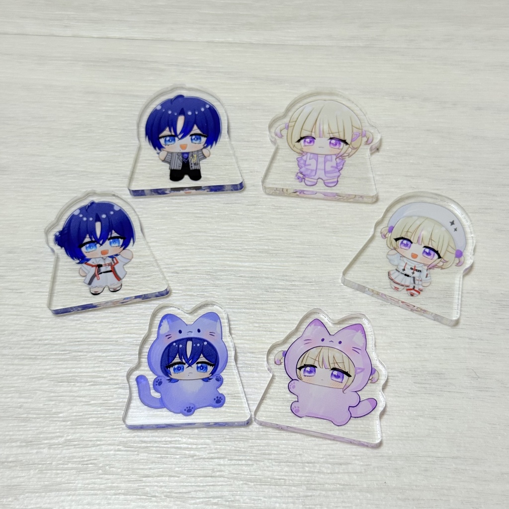 ホロクル9th火威青くん、轟はじめちゃん自立ミニアクスタ【非公式】