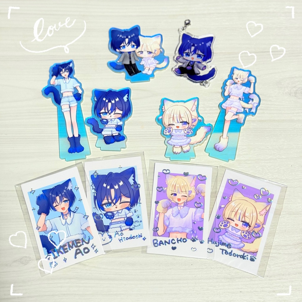 【非公式】ホロクル10th火威青くん轟はじめちゃんグッズ【全種類】