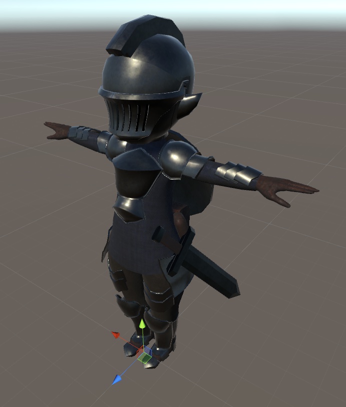 【VRChatアバター向け】小さな騎士