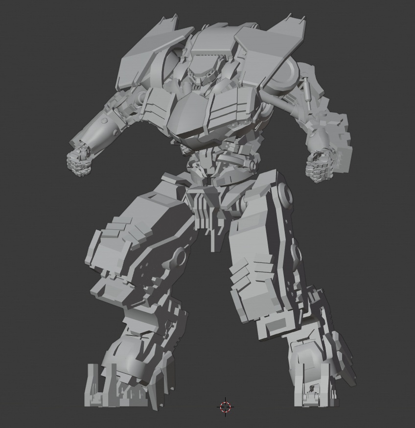 【VRChat向けオリジナルメカモデル】N04 - キャバリエール