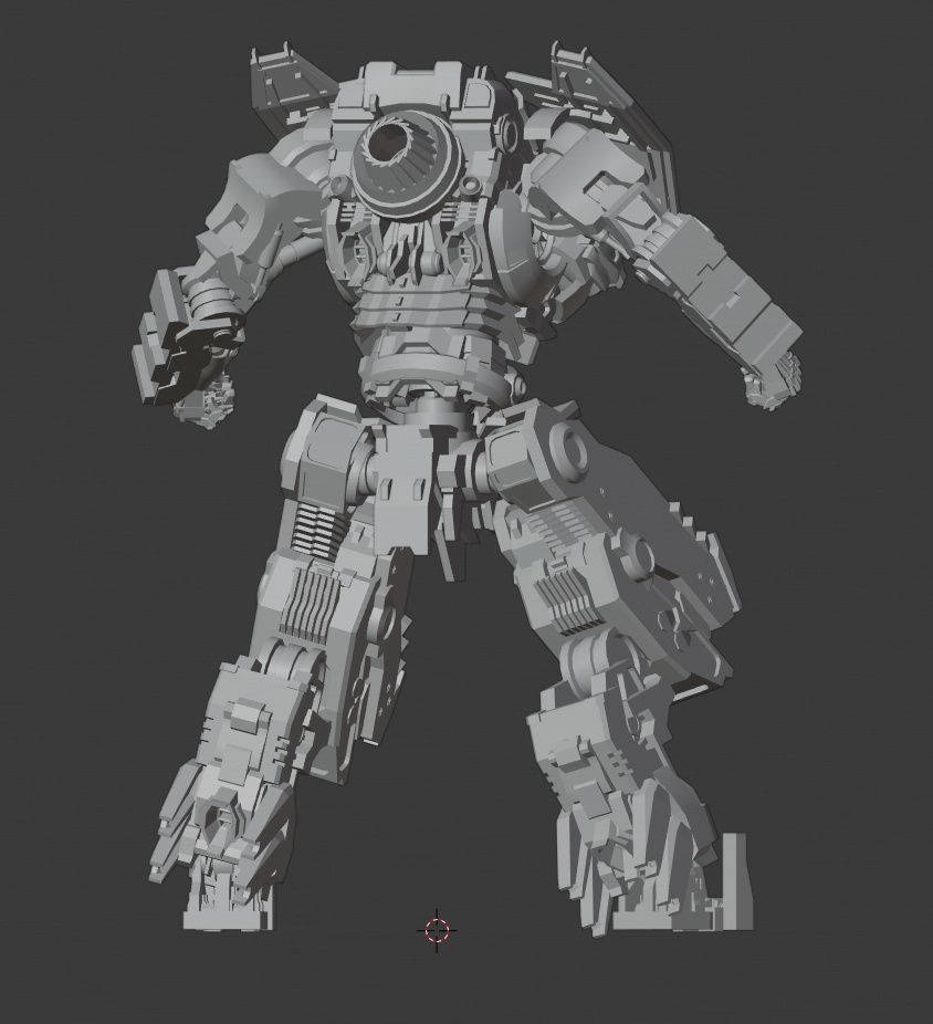 【VRChat向けオリジナルメカモデル】N04 - キャバリエール