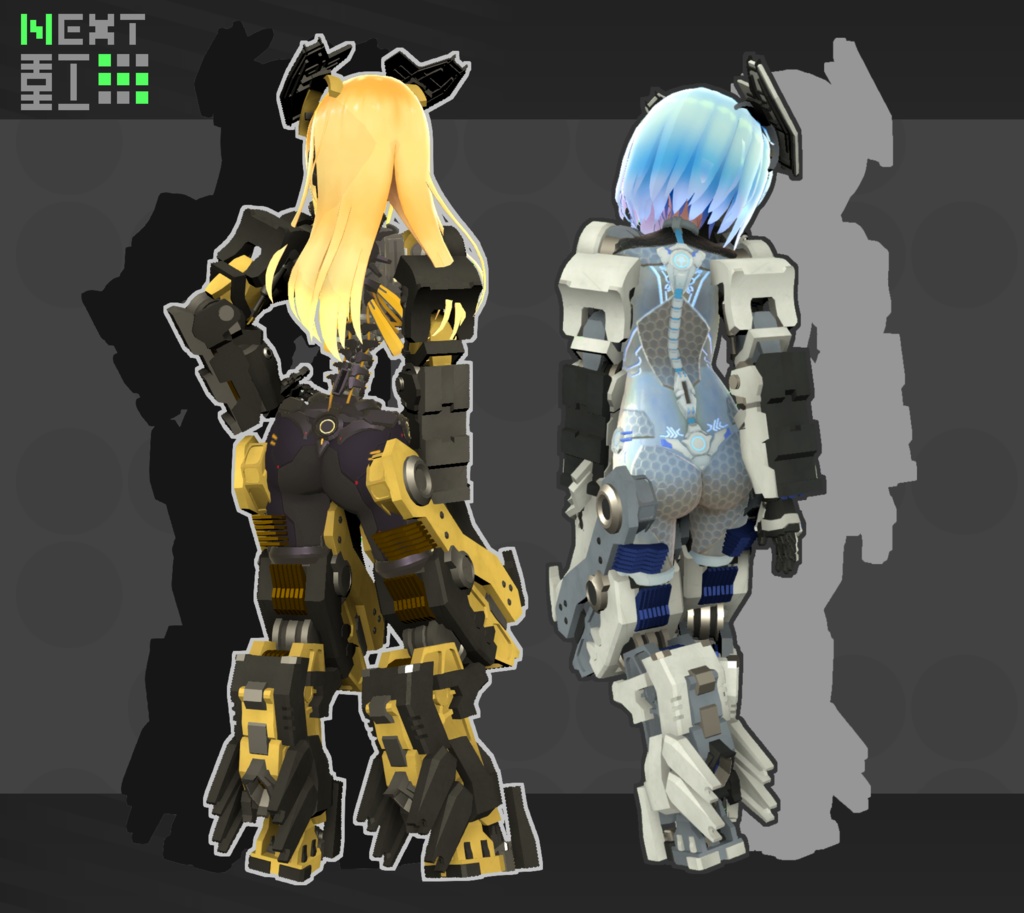 【Project Assault Dress対応追加アーマー】”キャバリエール”