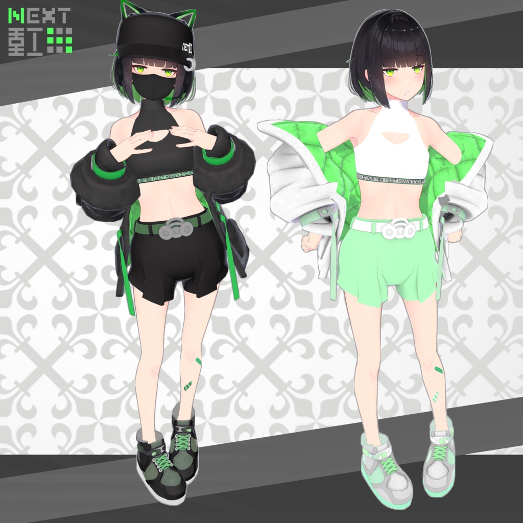 「セレスティア・つみげ」対応【3D衣装モデル】StreetStyle