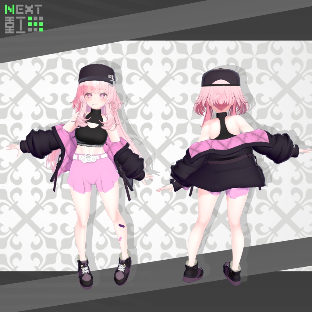 「セレスティア・つみげ」対応【3D衣装モデル】StreetStyle