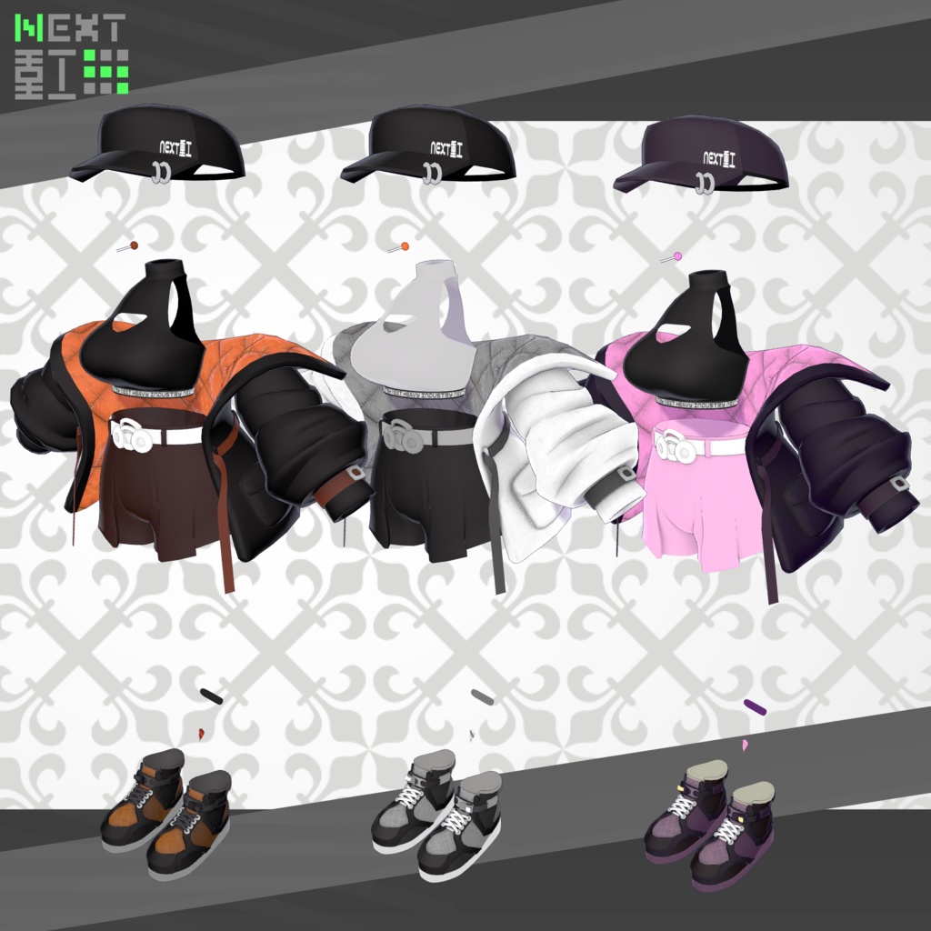 「セレスティア・つみげ」対応【3D衣装モデル】StreetStyle