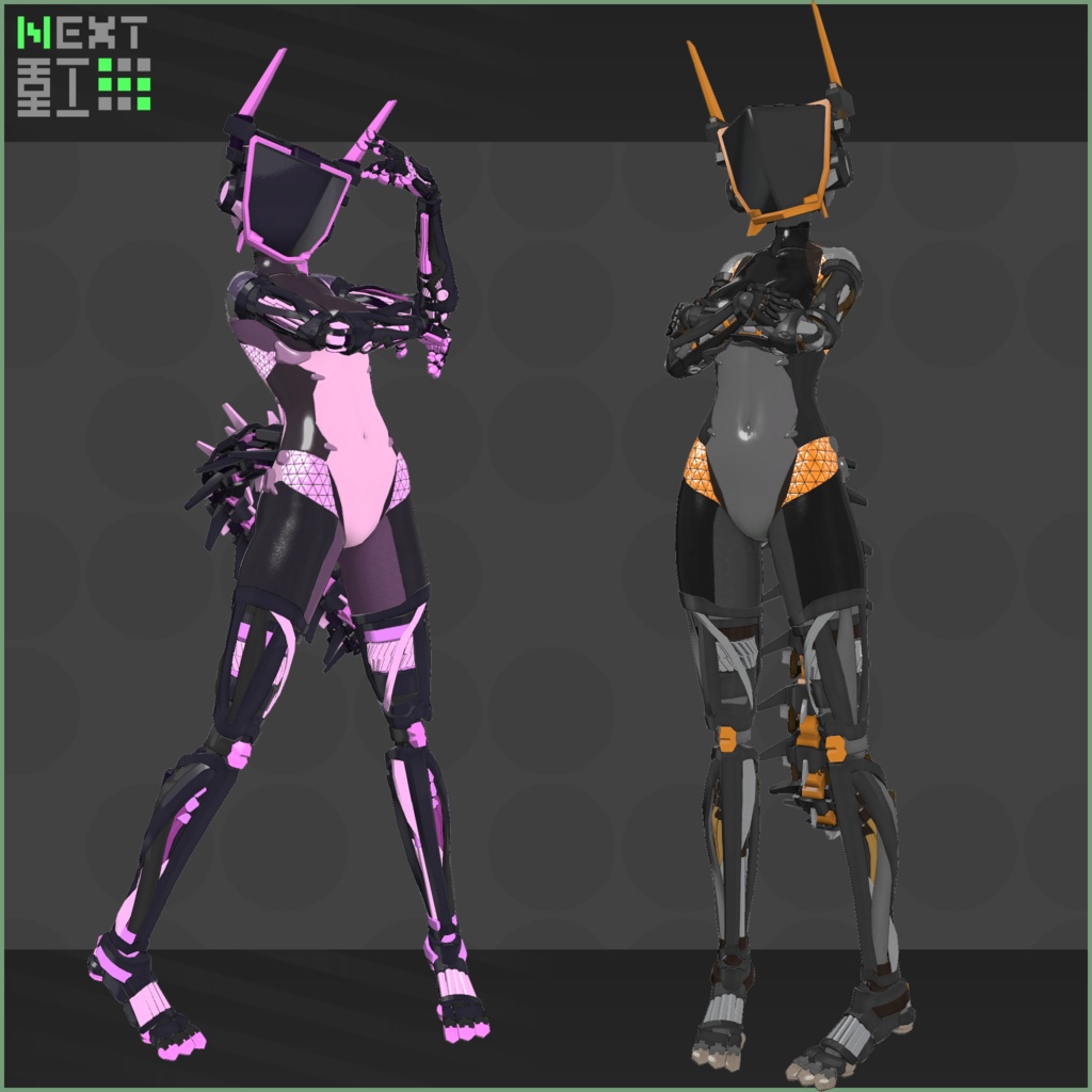 #MARUBODY 対応サイバネ化フルパック【義手・義足・尻尾・スーツ】