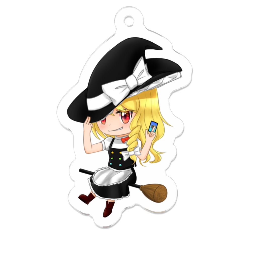 Touhou Project 18.5 Kirisame Marisa (霧雨 魔理沙) Acrylic Keychain