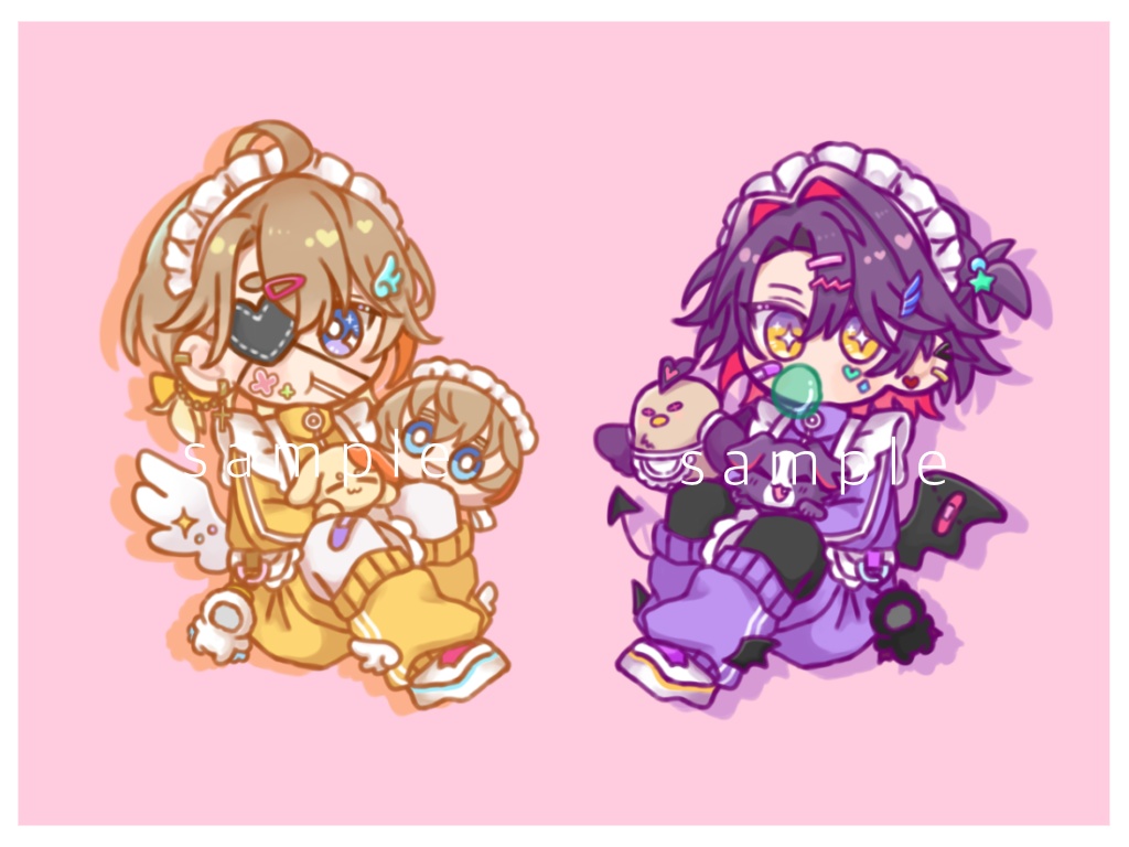 ジャージメイドアクキー