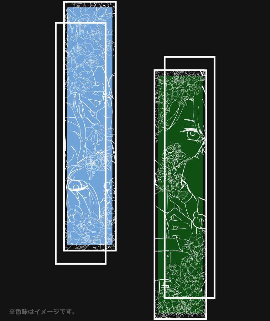 【結成2周年記念グッズ】花言葉⁻Birthday Flower Tシャツ