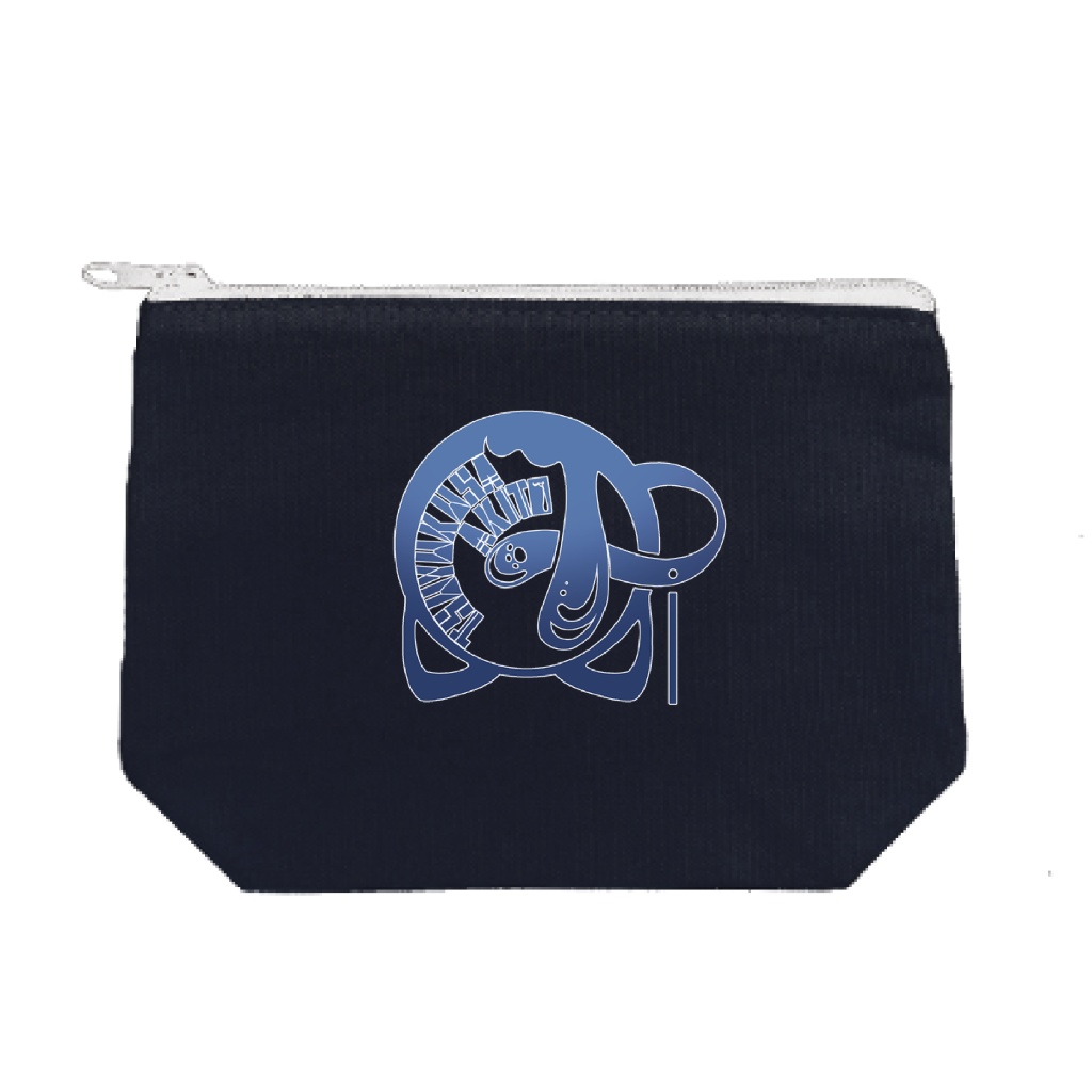 【露草晶叶登録者500人記念グッズ】無くしがちな小物をおしゃれにまとめるポーチ