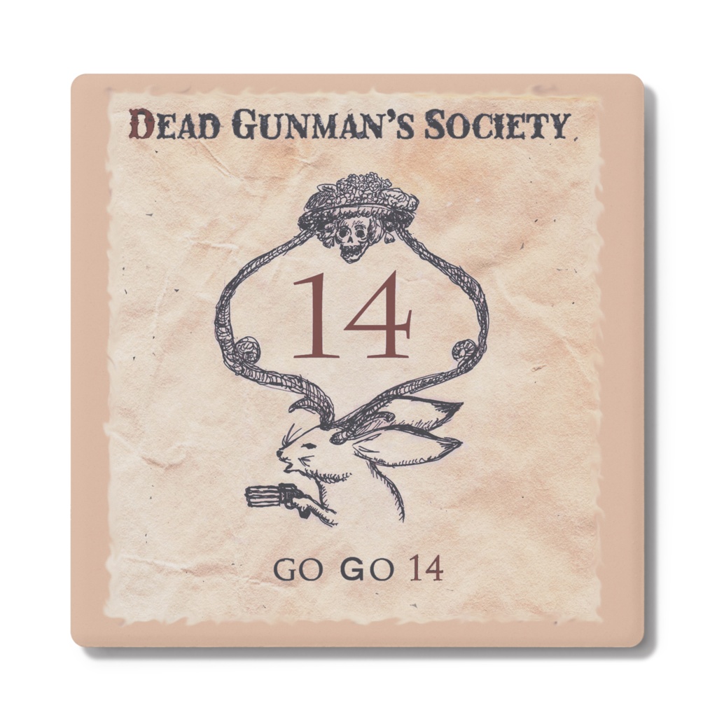 コースター『Dead Gunman's Society 14』