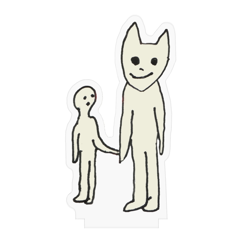 大人気ねこアクリルフィギュア