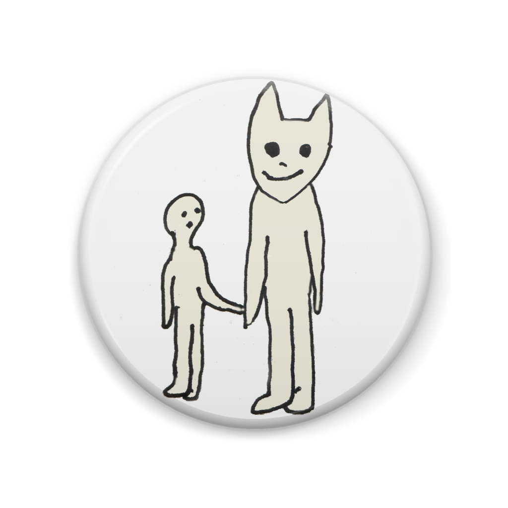 大人気ねこ缶バッジ