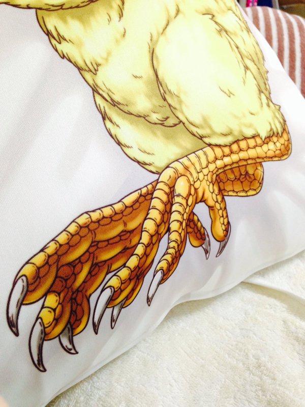 ひよこ娘クッションカバー