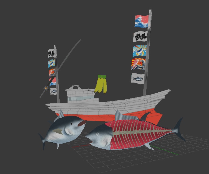 バーチャル遠洋漁業MAGURO　大道具