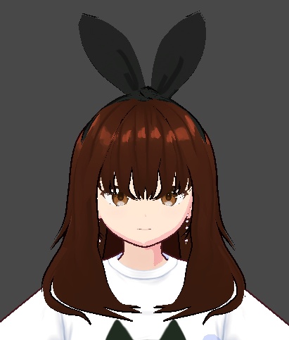 【Vroid】Bunny ribbon