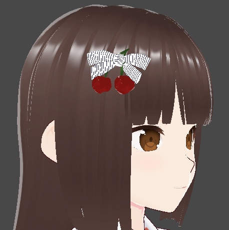 【Vroid】Cherry hairpin