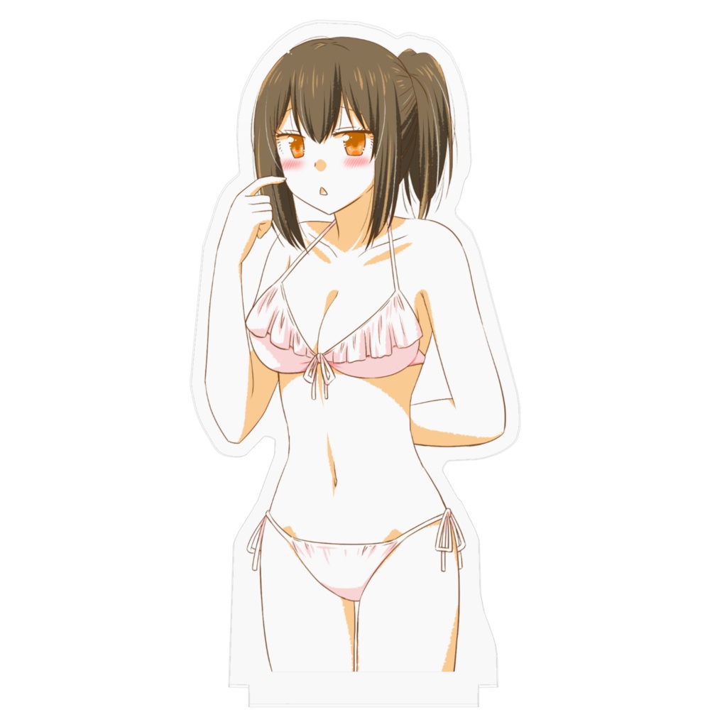 不破さん(不破七香)の水着アクリルフィギュア