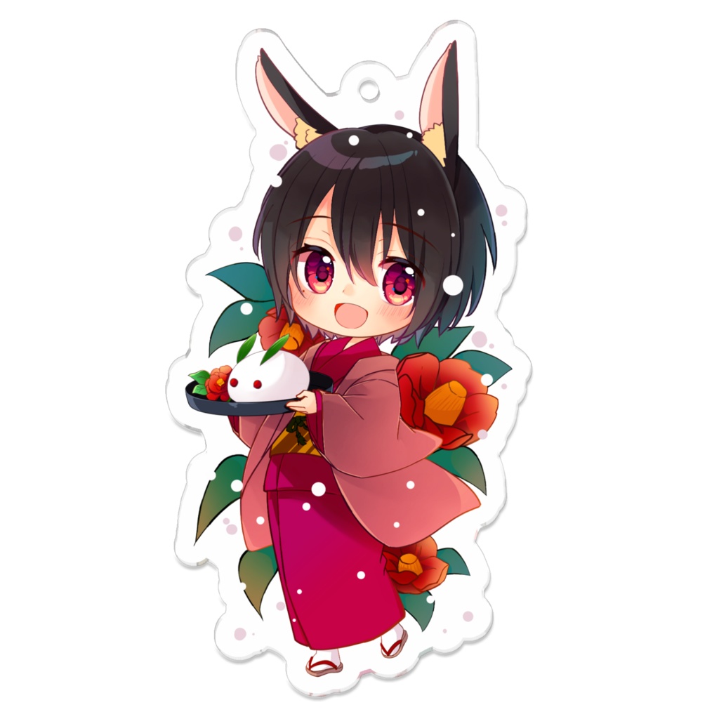 冬のゆきうさぎ