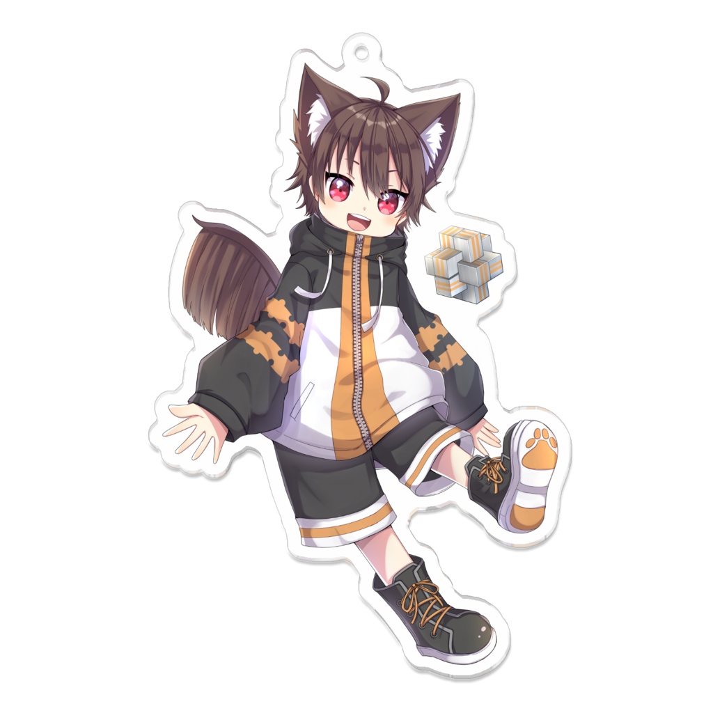 アクリルキーホルダー(コーティング)