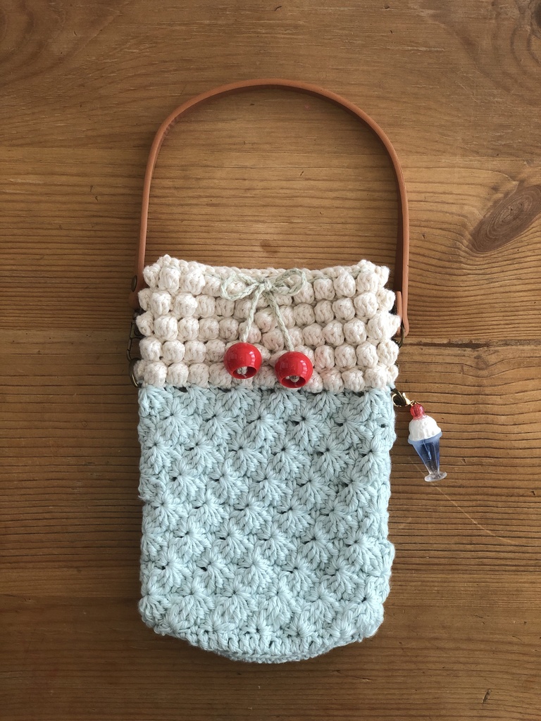 クリームソーダのボトルカバー