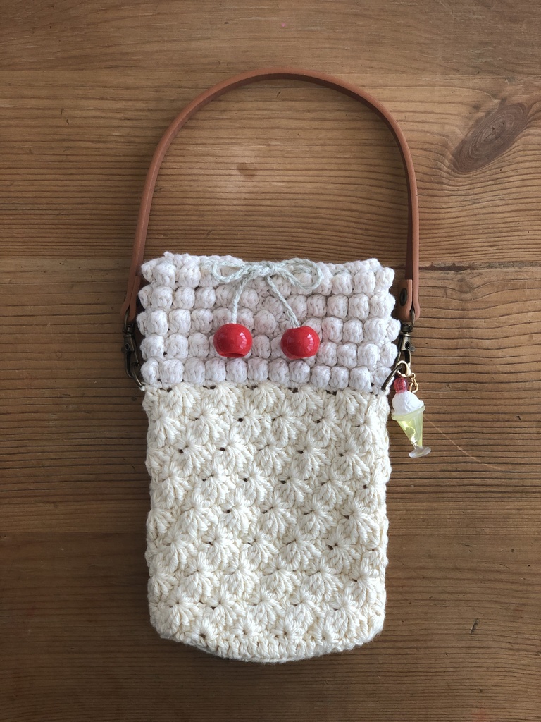 クリームソーダのボトルカバー