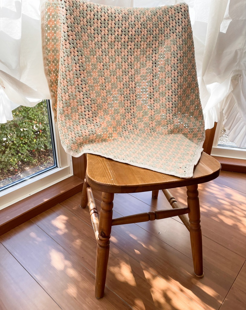 金木犀のブランケットꕤ大判・オールオーガニックコットン