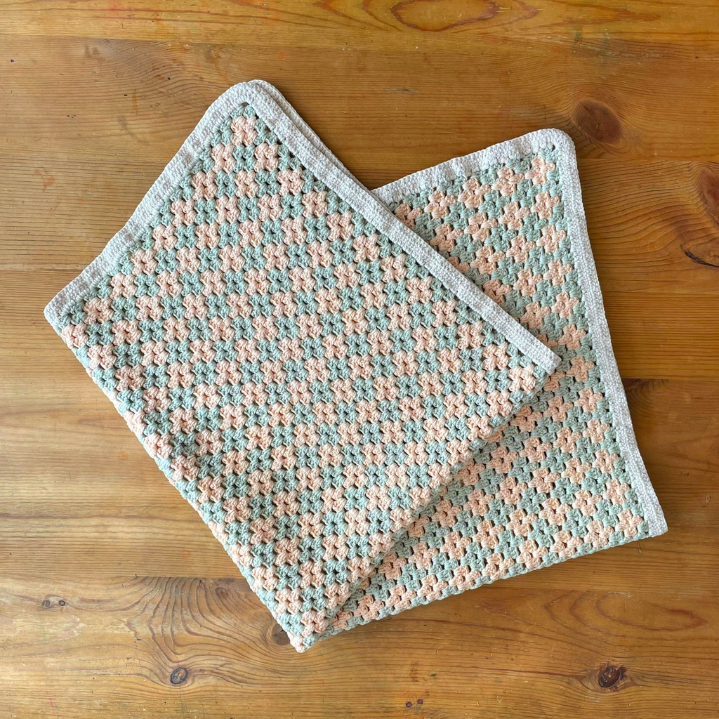 金木犀のブランケットꕤ大判・オールオーガニックコットン