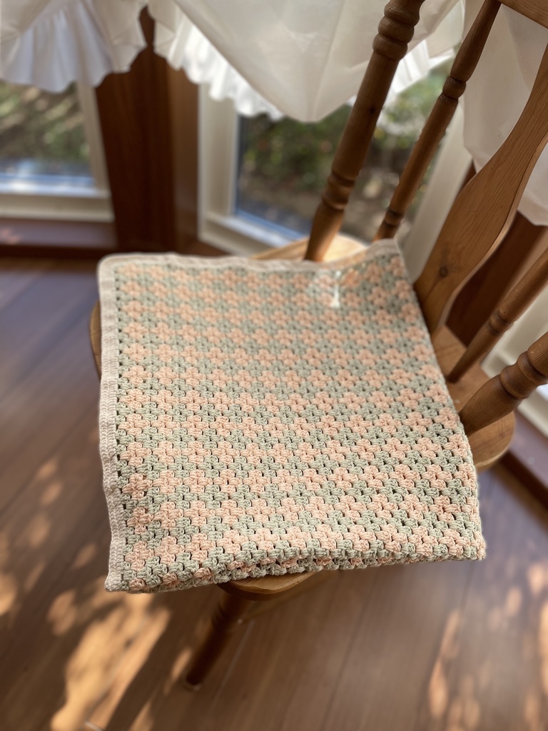 金木犀のブランケットꕤ大判・オールオーガニックコットン