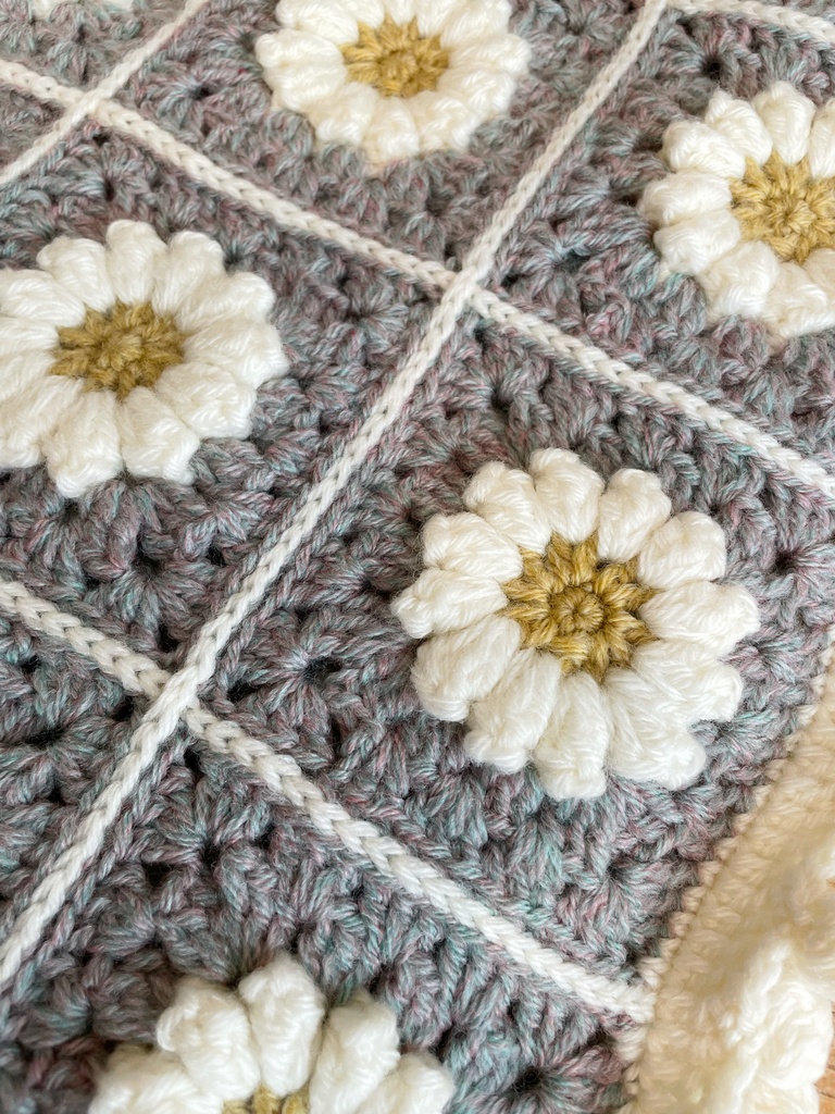 マーガレットの真珠層色ブランケット