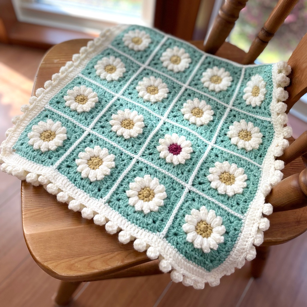 レトロ喫茶シリーズ*パステルカラーなクリームソーダ・ハーフブランケット