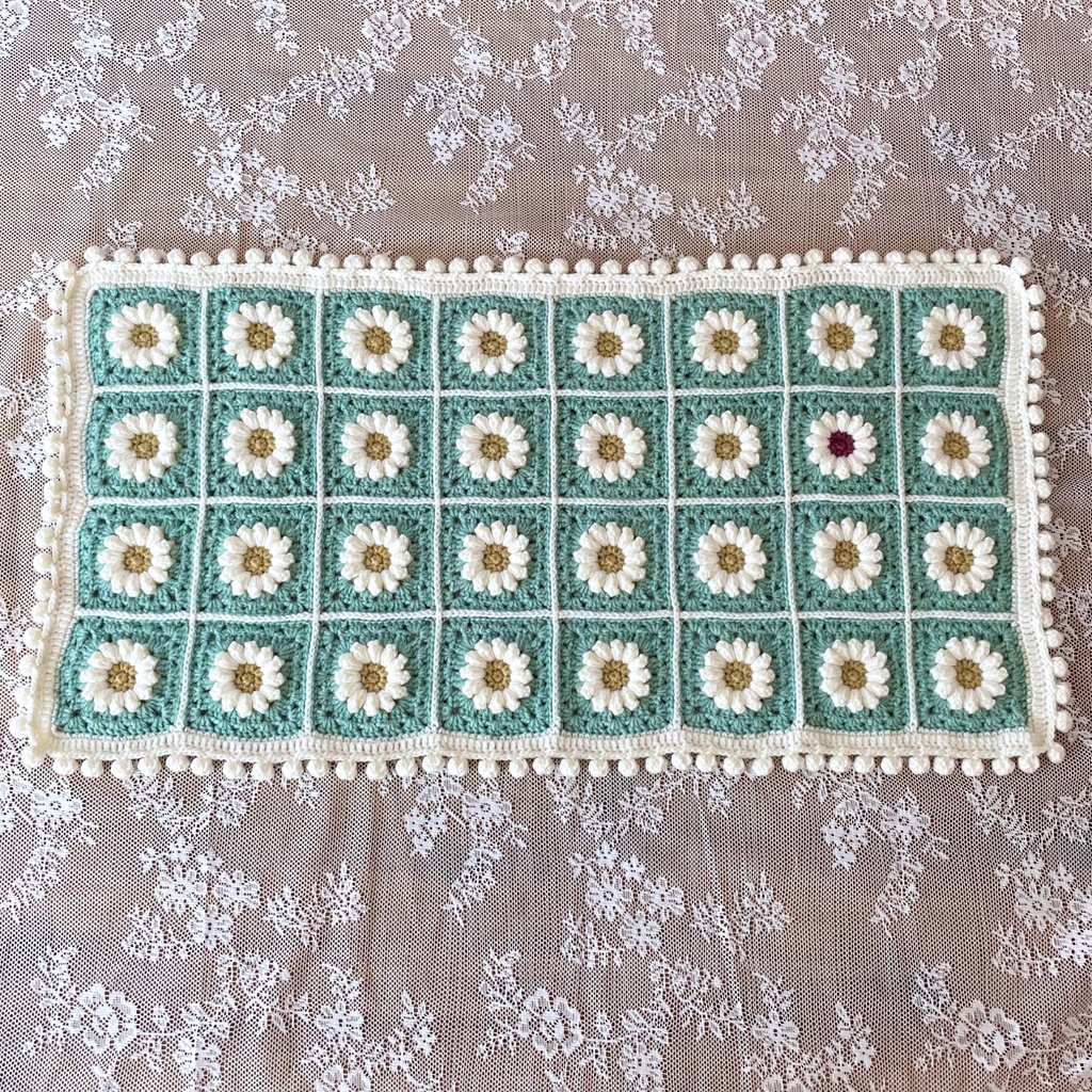 レトロ喫茶シリーズ*パステルカラーなクリームソーダ・ハーフブランケット