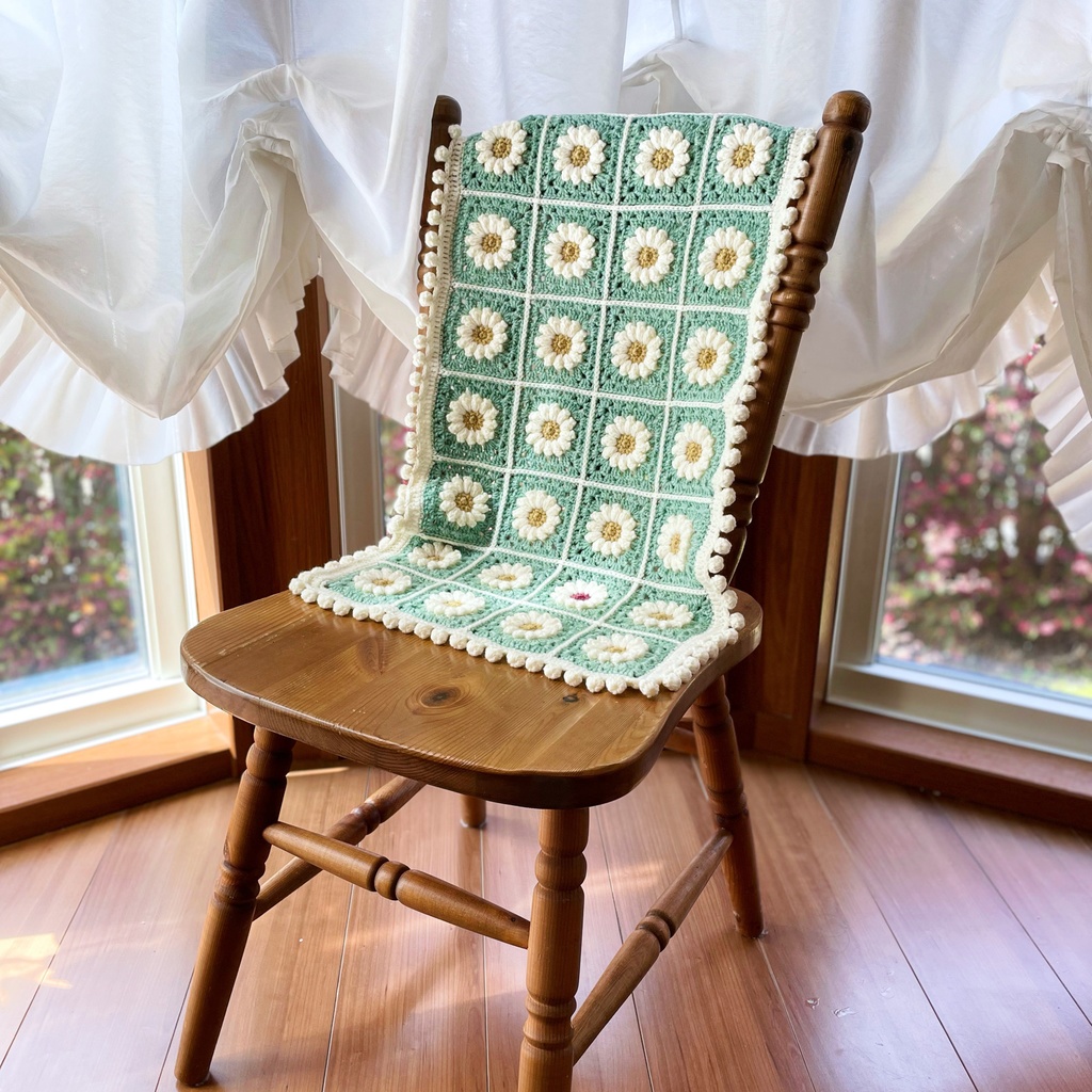 レトロ喫茶シリーズ*パステルカラーなクリームソーダ・ハーフブランケット