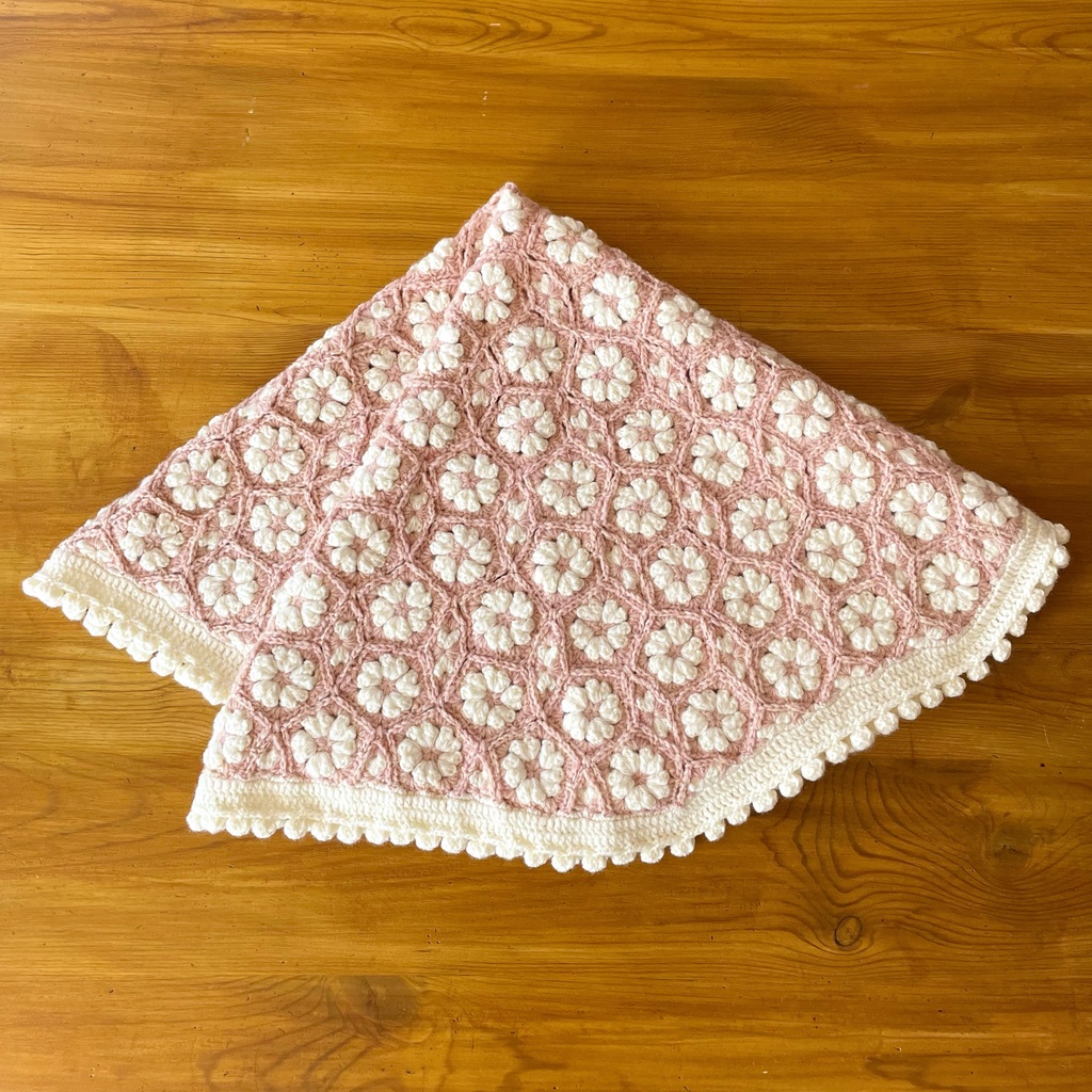 満開❀桜のサークルブランケット