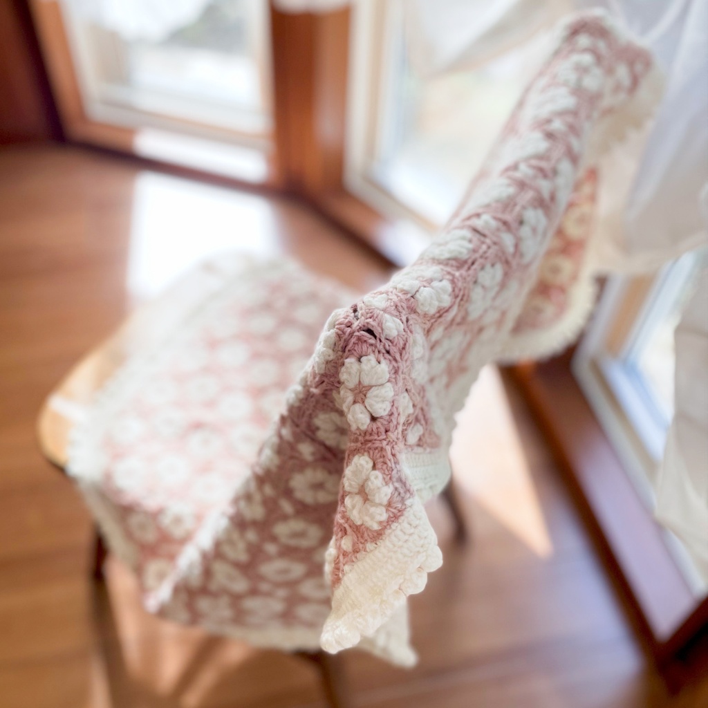 満開❀桜のサークルブランケット