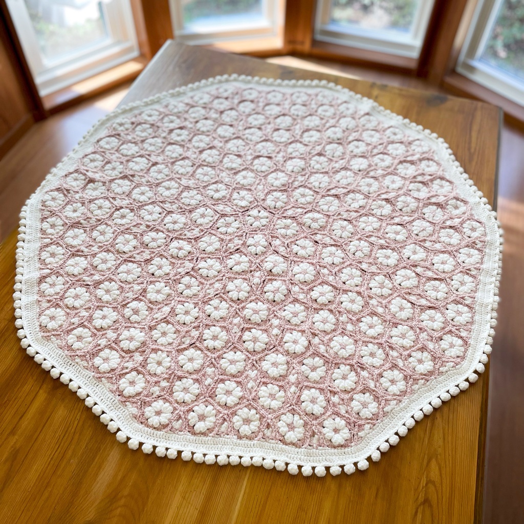 満開❀桜のサークルブランケット